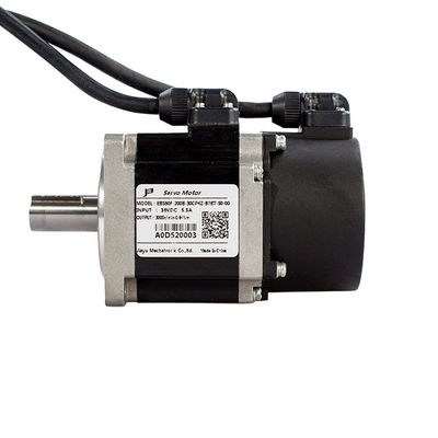 खरीदें कम शोर 2500RPM 200W 60mm सर्वो मोटर DC 24V गियरबॉक्स नहीं के साथ ऑनलाइन निर्माण