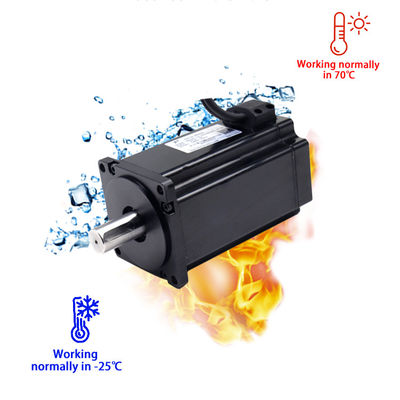 खरीदें पनरोक 5.6Nm उच्च टोक़ डीसी सर्वो मोटर 24v 80mm व्यास ऑनलाइन निर्माण