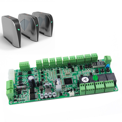 खरीदें फ्लैप बैरियर गेट के लिए कंट्रोलर RS232 RS485 संचार ऑनलाइन निर्माण